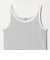 ベーシック リブ タンクトップ