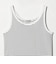 ベーシック リブ タンクトップ