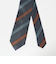 GLR シルク2 8.0cm ストライプ3 ネクタイ