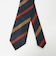 GLR シルク2 8.0cm ストライプ3 ネクタイ