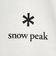 ＜snow peak＞スタンダード ロゴ Tシャツ