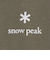 ＜snow peak＞スタンダード ロゴ Tシャツ