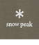 ＜snow peak＞スタンダード ロゴ Tシャツ