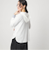 【WEB限定】＜at ease＞シアーテレコ フード ロングスリーブ カットソー