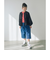 デニム クロップド ペインター パンツ / キッズ  100cm-160cm