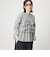 【WEB限定】＜at ease＞フロント フリル プルオーバー カットソー