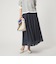 カールマイヤー タック ギャザー スカート