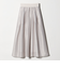 カールマイヤー タック ギャザー スカート