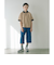 バイカラー カノコポロシャツ / キッズ  100cm-160cm