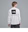 ＜THE NORTH FACE＞バック スクエアロゴ ロングスリーブ 長袖 Tシャツ