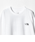 ＜THE NORTH FACE＞バック スクエアロゴ ロングスリーブ 長袖 Tシャツ