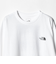 ＜THE NORTH FACE＞バック スクエアロゴ ロングスリーブ 長袖 Tシャツ