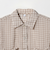 シースルー チェック シャツ / キッズ  100cm-130cm