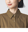 ウエスト タック フレア シャツ
