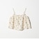 フラワー ジャガード キャミソール
