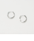 【WEB限定】パヴェ フープピアス