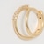 【WEB限定】ダブルライン フープピアス