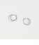 【WEB限定】ダブルライン フープピアス