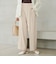 【結論シリーズ】ニーハイワイドパンツ［size SHORT/TALLあり］