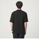 オーガニックコットン ポンチ モックネック Tシャツ -接触冷感-