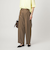 ［size SHORT/TALLあり］リネンライク ストレート パンツ
