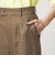 ［size SHORT/TALLあり］リネンライク ストレート パンツ