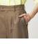 ［size SHORT/TALLあり］リネンライク ストレート パンツ