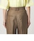 ［size SHORT/TALLあり］リネンライク ストレート パンツ
