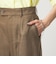［size SHORT/TALLあり］リネンライク ストレート パンツ