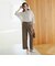［size SHORT/TALLあり］Daily Chic コンフィ― ワイド パンツ