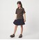 【WEB限定】ネック スリットTシャツ 100cm-160cm