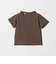 【WEB限定】ネック スリットTシャツ 100cm-160cm