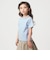 【WEB限定】ネック スリットTシャツ 100cm-160cm