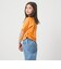 【WEB限定】サイドギャザー チビ Tシャツ 100cm-160cm