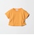 【WEB限定】サイドギャザー チビ Tシャツ 100cm-160cm