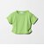 【WEB限定】サイドギャザー チビ Tシャツ 100cm-160cm