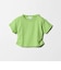 【WEB限定】サイドギャザー チビ Tシャツ 100cm-160cm