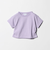 【WEB限定】サイドギャザー チビ Tシャツ 100cm-160cm