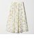 フラワー プリント スカート