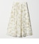 フラワー プリント スカート