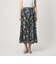 フラワー プリント スカート