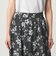 フラワー プリント スカート