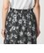 フラワー プリント スカート