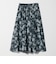 フラワー プリント スカート