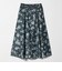 フラワー プリント スカート