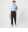 ［size SHORT/TALLあり］Daily Chic タック スリム パンツ