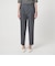 ［size SHORT/TALLあり］Daily Chic タック スリム パンツ