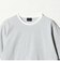 LONG FIBER COTTON ボーダー クルーネック 半袖 Tシャツ