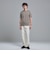 LONG FIBER COTTON ボーダー クルーネック 半袖 Tシャツ