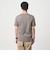 LONG FIBER COTTON ボーダー クルーネック 半袖 Tシャツ